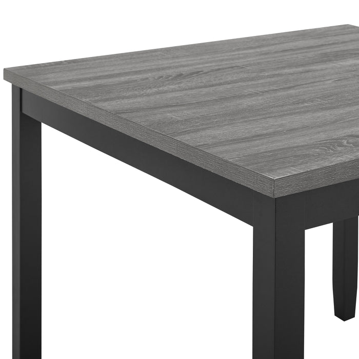 Daphne 5 Pc Gray 42" Counter Set W/Gray Chairs