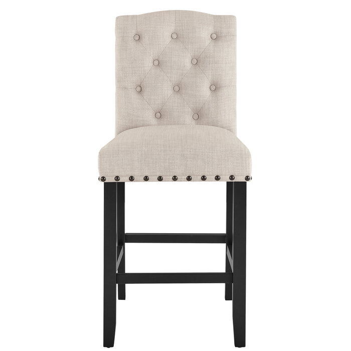 Daphne 5 Pc Natural 42" Counter Set W/Natural Chairs