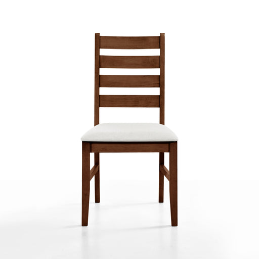 Pascal Ladderback Dining Chair (2 Per Carton)-Walnut