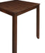 Gia 3 Pc 30" Storage Counter Table & 2 Chairs-Cherry