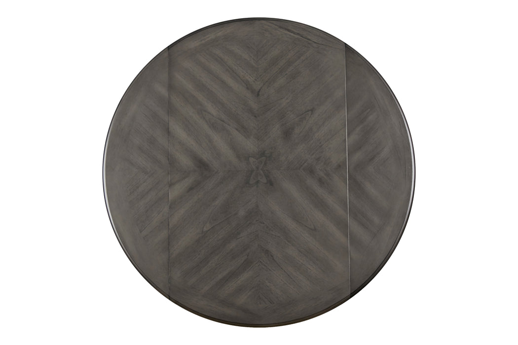 Gia 3 Pc 42" Counter Drop Leaf Table & 2 Chairs-Gray