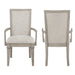 Mariana Upholstered Arm Chair (2 Per Carton)-Vintage Creme