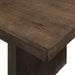 Kody 79" Rectangle Dining Table Top-Dk Walnut
