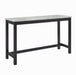Celeste Theater Bar Table W/ 3 Stools-Black
