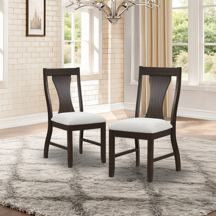 Chestnut Ridge Dining Chair (2 Per Carton)-Brown