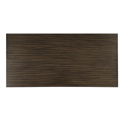 Cityscape Rectangle Dining Table Base-Walnut