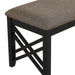 Potomac Dining Bench-Brown/Black