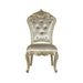 Monique Side Chair (2/Ctn)-Champagne
