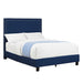 Erica Upholstered Full Platform Bed - National Furniture Liquidators