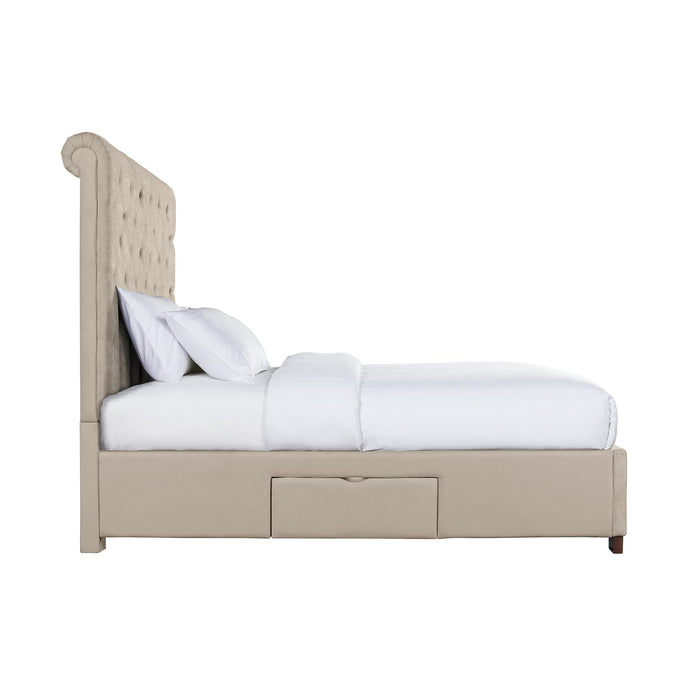 Waldorf King Upholstered Storage Bed