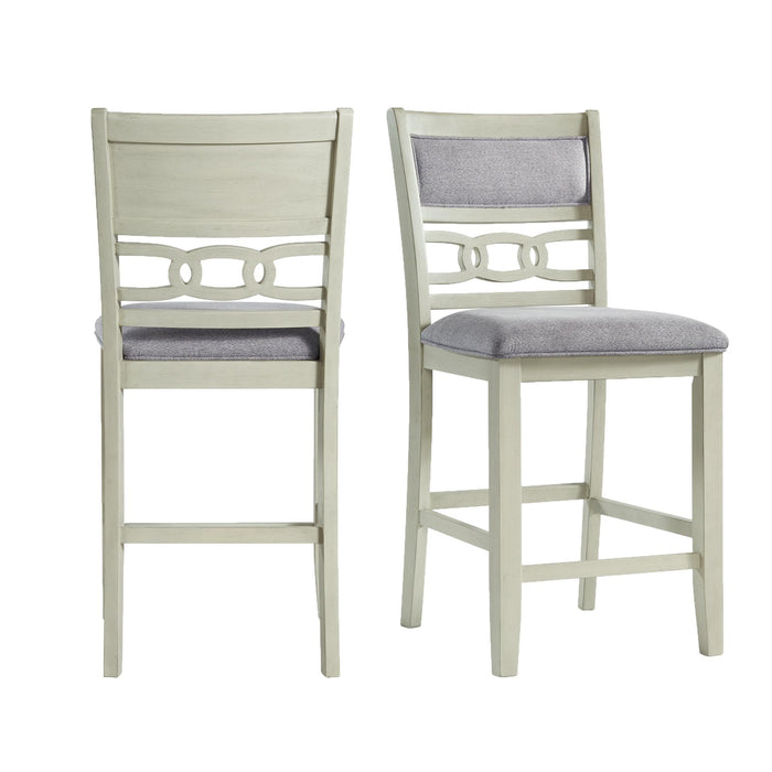 Amherst Counter Height Side Chair Set in Bisque of 2 image