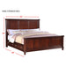 Hamilton King Storage Bed - National Furniture Liquidators