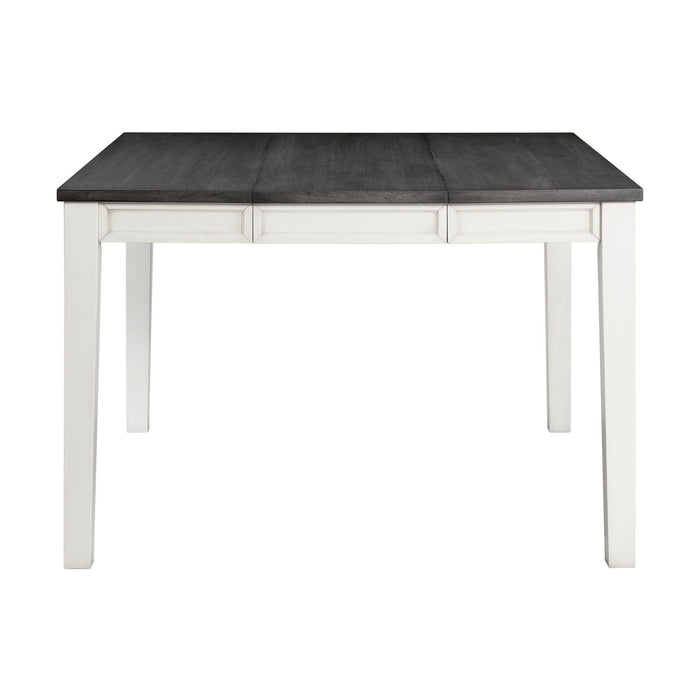 Kayla Two Tone Counter Height Dining Table with Storage - National Furniture Liquidators