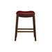 Fiesta 30" Backless Bar Stool in Red - National Furniture Liquidators