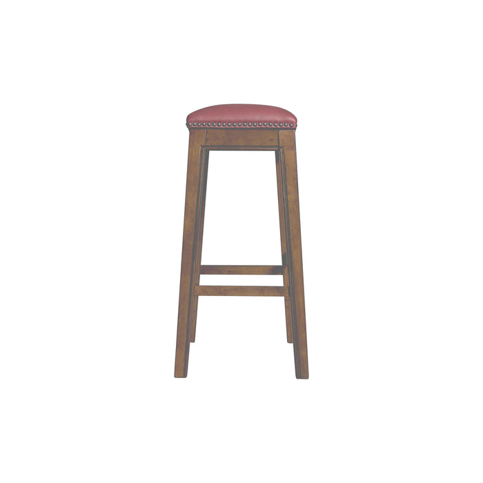 Fiesta 30" Backless Bar Stool in Red