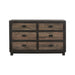 Harlington 6-Drawer Dresser - National Furniture Liquidators