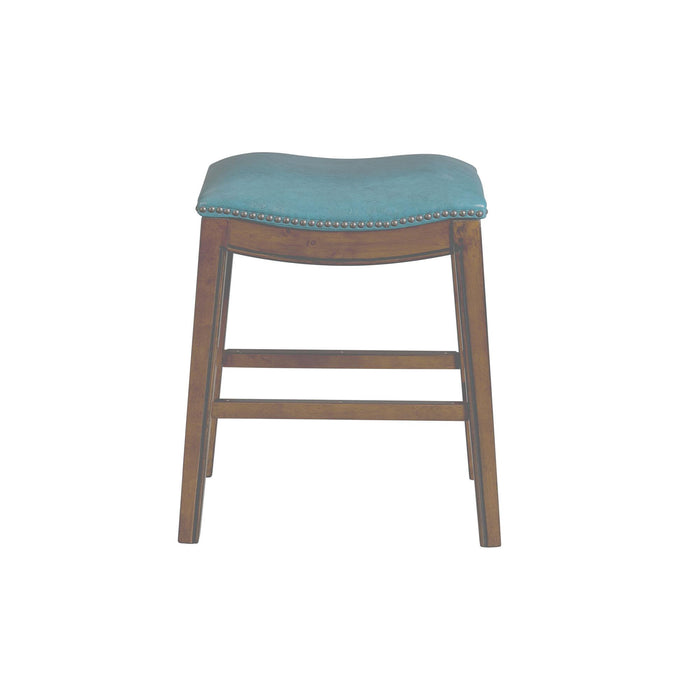 Fiesta 24" Backless Counter Height Stool in Blue - National Furniture Liquidators