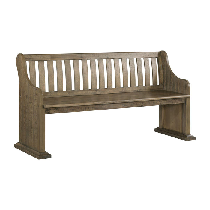 Stone Pew Bench