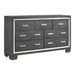 Titanium 7-Drawer Dresser image