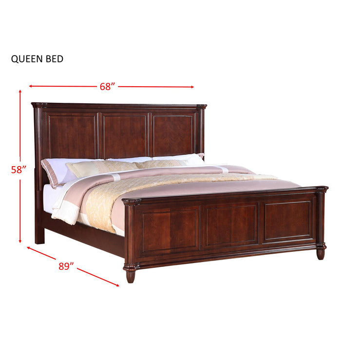 Hamilton Queen Panel Bed - National Furniture Liquidators