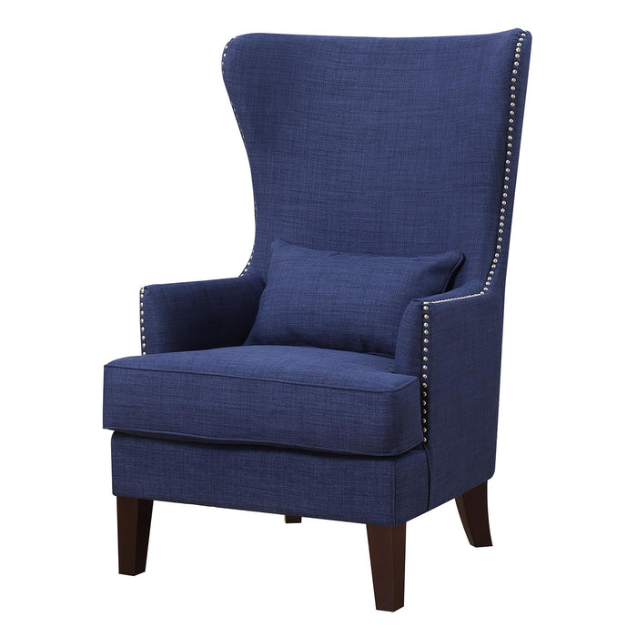 Kori Accent Chair in Blue - National Furniture Liquidators