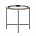 Edith Round End Table - National Furniture Liquidators