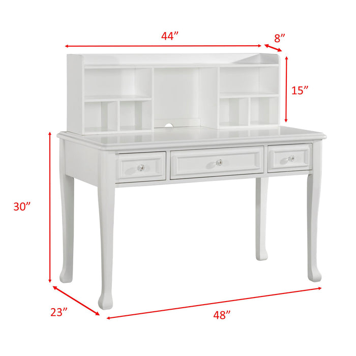 Jesse Desk w/ Hutch - National Furniture Liquidators