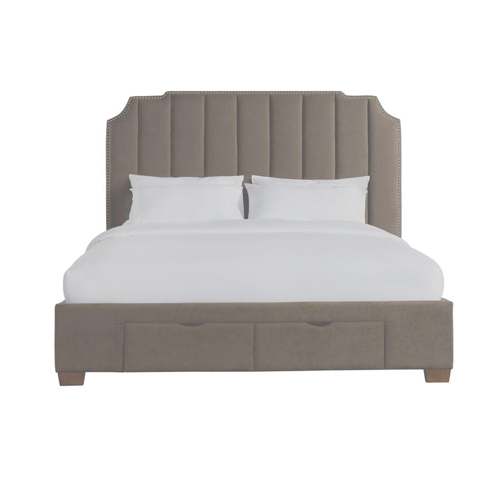 Harper King Upholstered Storage Bed