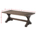 Finn Trestle Coffee Table - National Furniture Liquidators