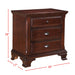 Canton Cherry Nightstand - National Furniture Liquidators