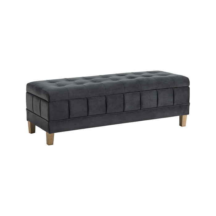 Crosby Tufted Storage Ottoman