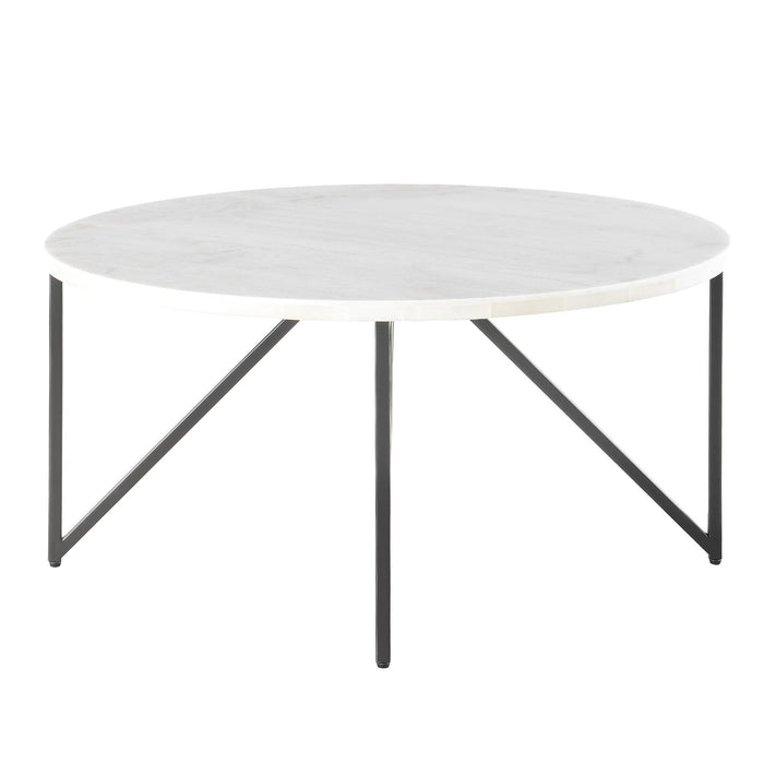 Cedric Round Coffee Table - National Furniture Liquidators