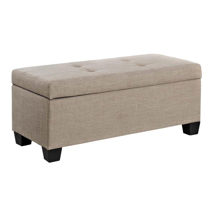 Ethan 3PK Storage Ottoman in Natural - National Furniture Liquidators