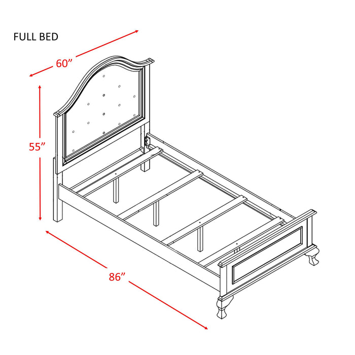 Jesse Full Panel Bed - National Furniture Liquidators