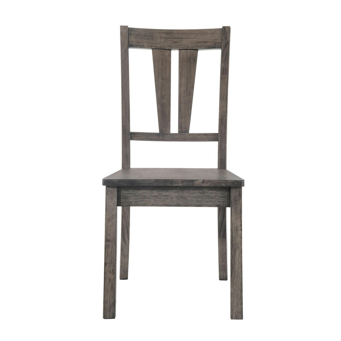 Nathan Fan Back Chair w. Wooden Seat of 2