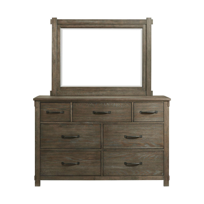 Scott 7-Drawer Dresser with Mirror Set