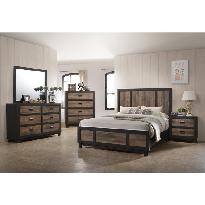 Harlington Queen Panel Bed - National Furniture Liquidators