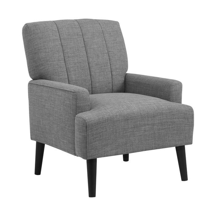 Kiwi Chair with Channel Back in Palmer Grey