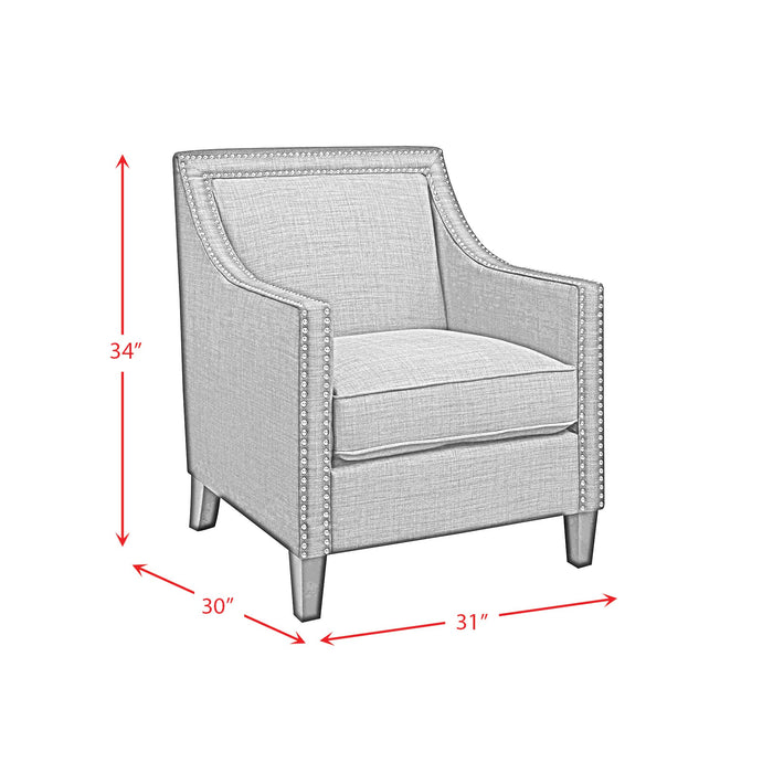 Erica 497 Chair W/Chrome Nails Heirloom Charcoal (ISTA 3)