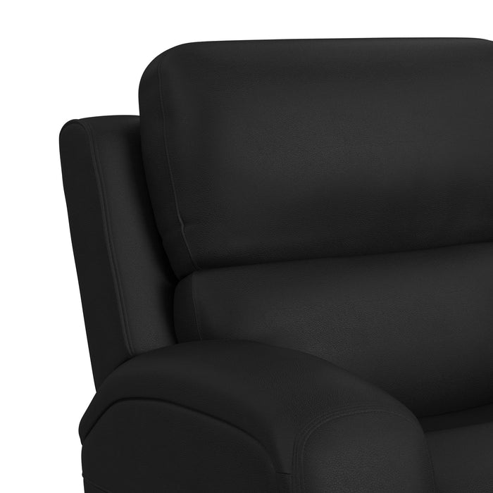 Euphora P3 Power Glider Recliner W/Heat & Massage, Music, Ipad holder W/wireless charger and USBC in Aline Black
