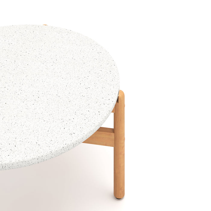 Solstice Coffee Table Terazzo Top