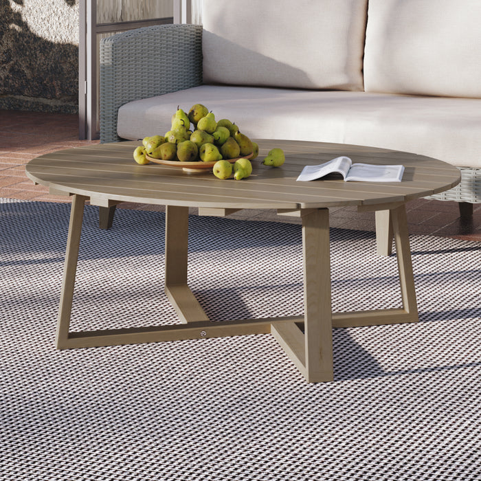 Carezza Coffee Table-Natural