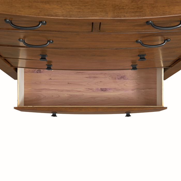 Gage 6-Drawer Chest in Chestnut