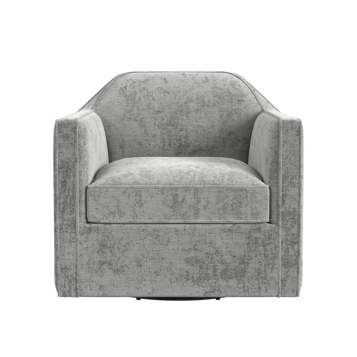 Hamlin Swivel Chair in Beamer Cement