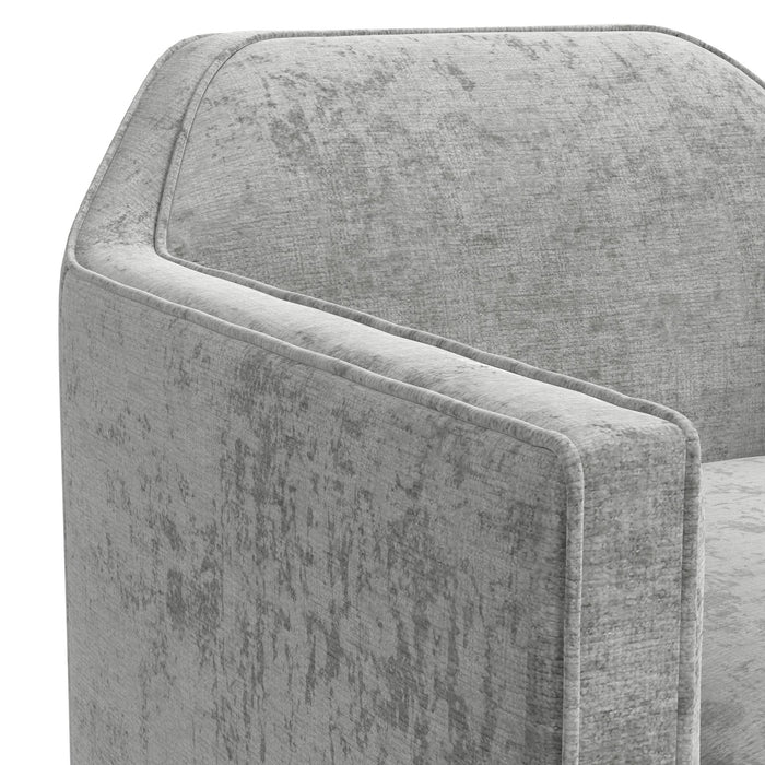 Hamlin Swivel Chair in Beamer Cement