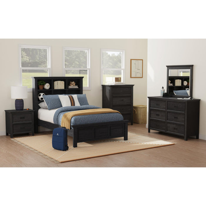 Hampton Kids Bookcase Bed