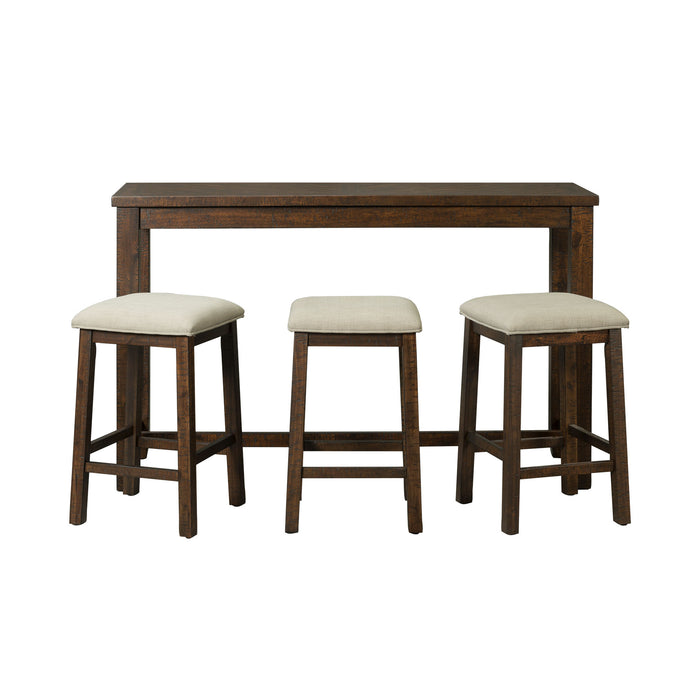 Jax Bar Table Single Pack (Table + Three Stools)