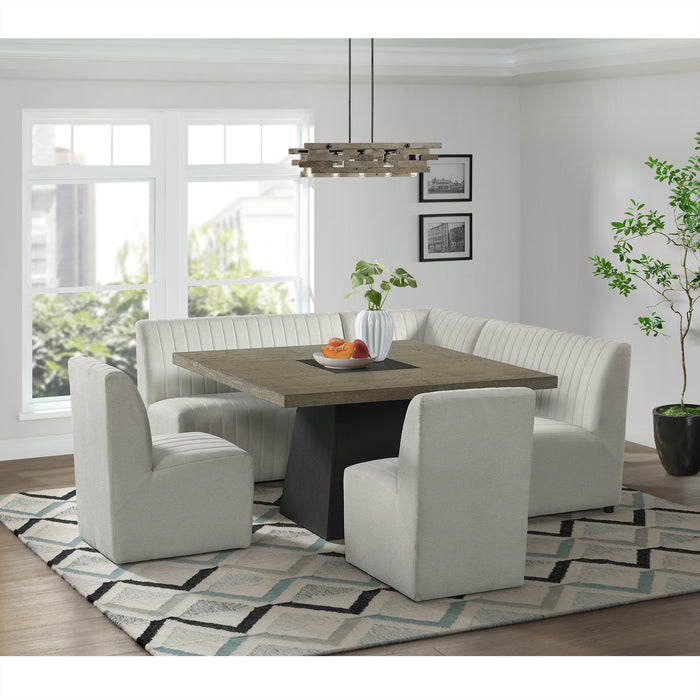 Jemma Upholstered Side Chair in Beige Linen (2 Per Carton)