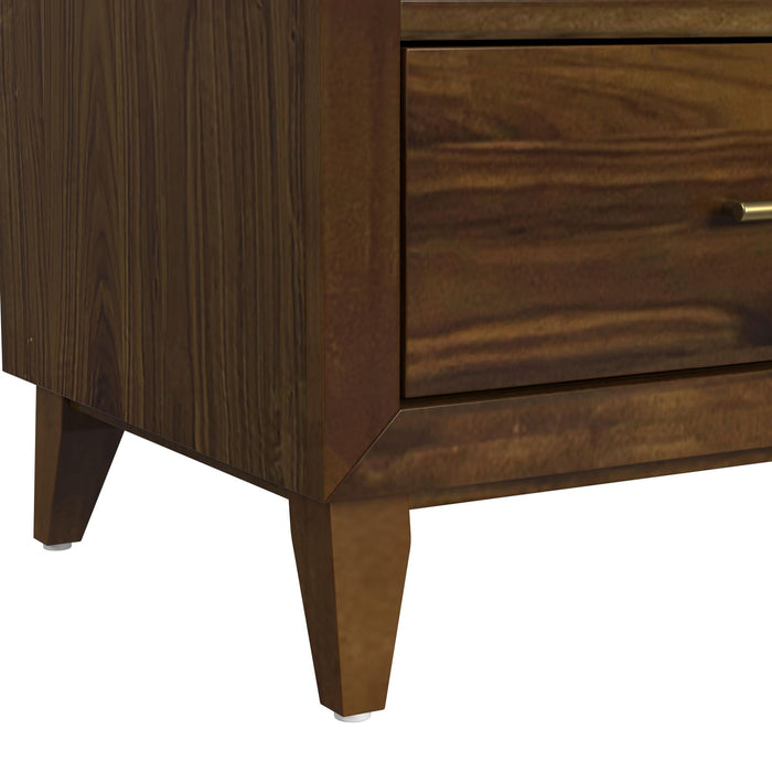 Malia 6-Drawer Dresser in Walnut