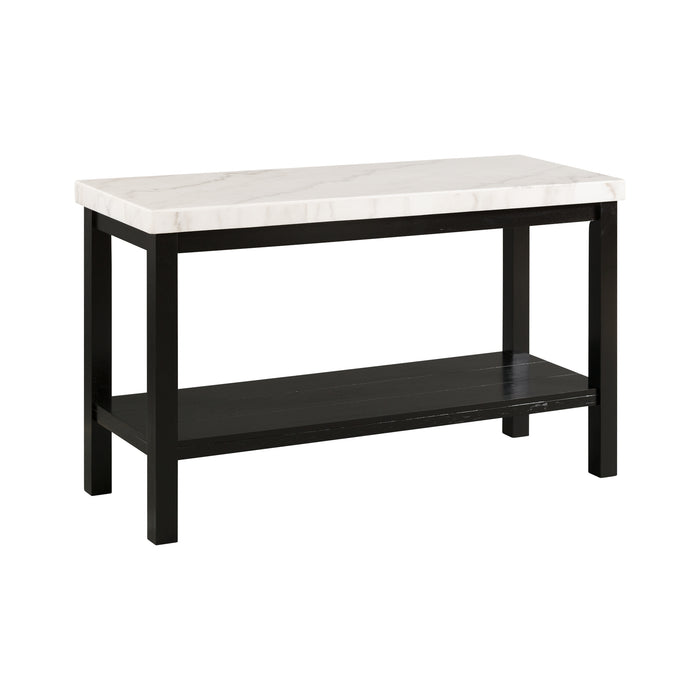 Marcello w/ White Top - Sofa Table